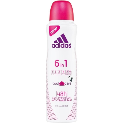 Adidas Deodorant cool & care 6in1 dama, 150 ml. Produs pentru igiena personala