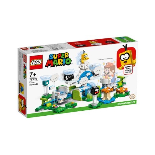 LEGO Super Mario - Set de extindere Lumea din cer a lui Lakitu 71389, 484 de piese