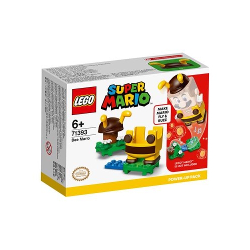 LEGO Super Mario - Pachet de puteri suplimentare Mario Albina 71393, 13 de piese