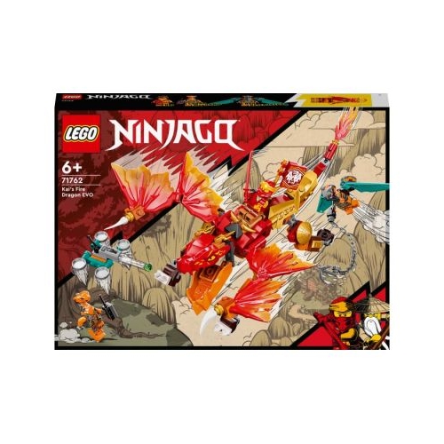 LEGO NINJAGO - Dragonul EVO de Foc al lui Kai 71762, 204 de piese