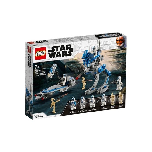 LEGO Star Wars - Clone Troopers din Legiunea 501 75280, 285 de piese