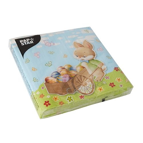 Set 20 servetele, model EasterBunny, cu 3 straturi