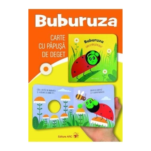 Buburuza. Carte cu papusa de deget