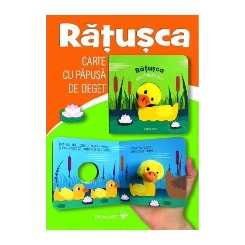Ratusca. Carte cu papusa de deget