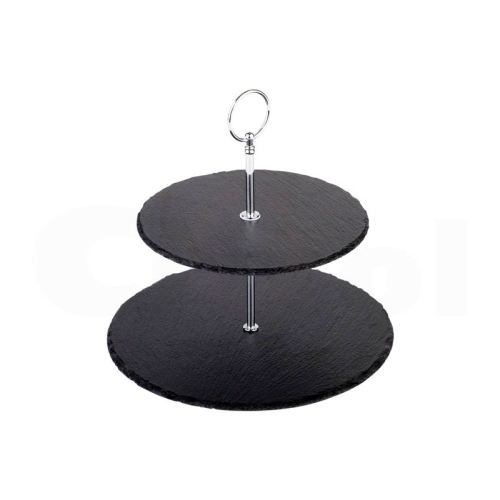 Platou din piatra naturala, cu 2 nivele