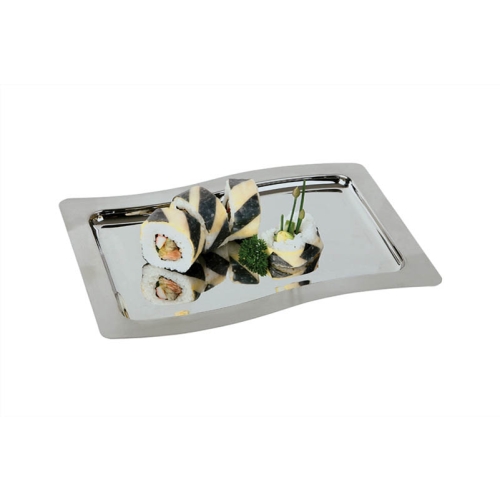 Platou inox, dimensiuni 285x200mm