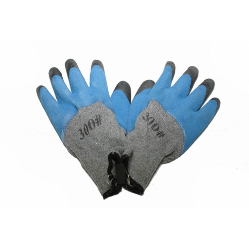 Manusi SAFE ALBASTRE cu degete NEGRE