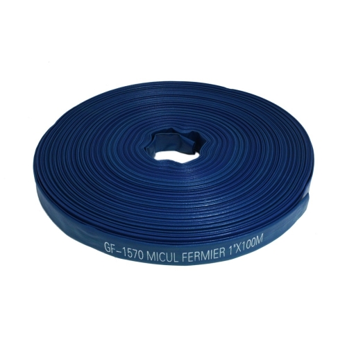 Furtun apa refulare Flat PVC 1'' 100m