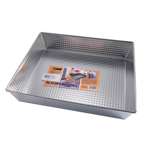 Tava cuptor satinata, dimensiune 300x250x60mm