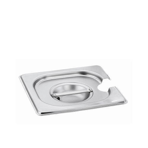 Capac GN1/1, cu orificiu, inox, dimensiuni 530x325mm