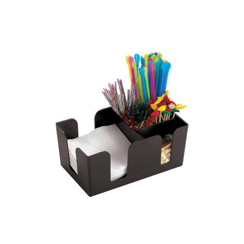 Organizer bar, plastic negru