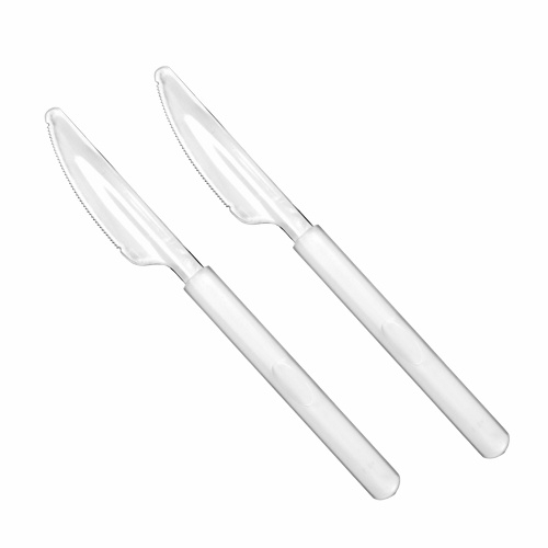 Set 50 cutite, din plastic transparent