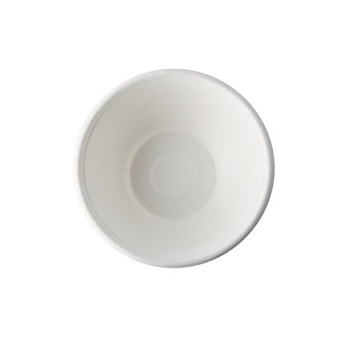 Set 50 boluri, capacitate 200ml, culoare alba, unica folosinta, din trestie de zahar