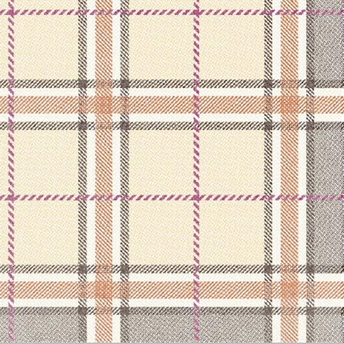 Set 50 servetele, culoare maro, dimensiuni 400x400mm