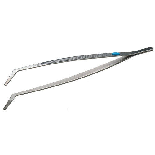 Penseta curba, inox, lungime 300mm