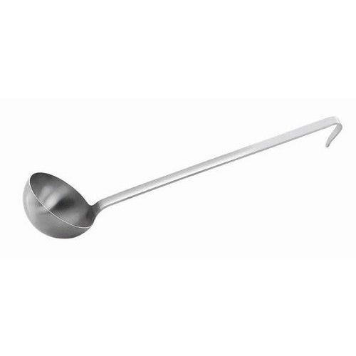 Polonic, capacitate 250ml, inox, diametru 100mm, lungime 430mm