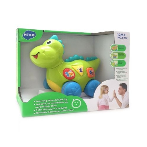 Baby dinozaurul interactiv cu miscari, melodii si lumini, Hola