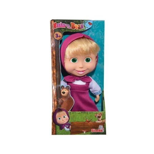 Papusa Simba Masha cu corp moale si par