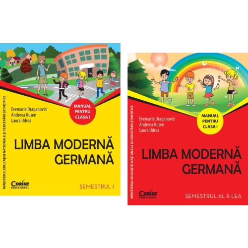 Limba moderna germana. Manual pentru clasa I, semestrele I si al II-lea - Evemarie Draganovici, Andreea Rusen, Laura Udrea, editura Corint