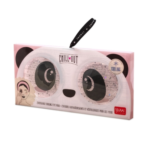 Accesorii pentru ochi reutilizabile Chill Out Panda, Legami