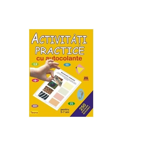 Activitati practice cu autocolante pentru 5-7 ani