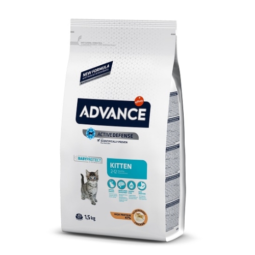 Hrana uscata Pisici, 1.5 kg, Advance Kitten 