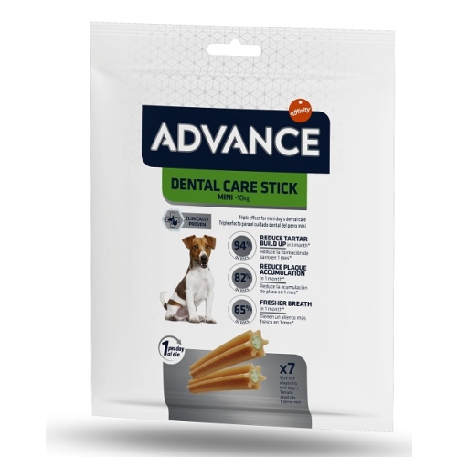 Hrana complementara, 90 g, Advance Dental Care Stick Mini