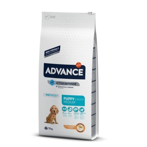 Hrana uscata 12 kg,  Advance Dog Medium Puppy