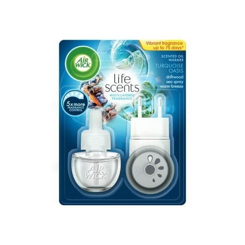 Air Wick Odorizant de camera electric cu rezerva Turquoise Oasis, 19 ml. Produse pentru casa