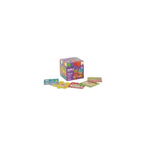 Puzzle educativ Apli, cu tema acasa, 24 de piese