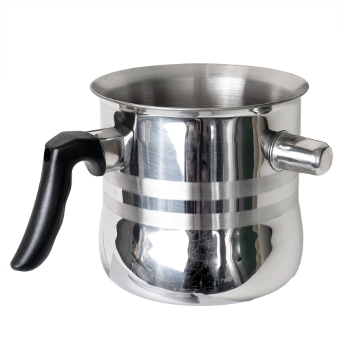 Oala pentru fiert lapte si ciocolata, capacitate 3 L, Inox, avertizare sonora, Zilan