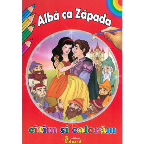 Citim si coloram - Alba ca zapada