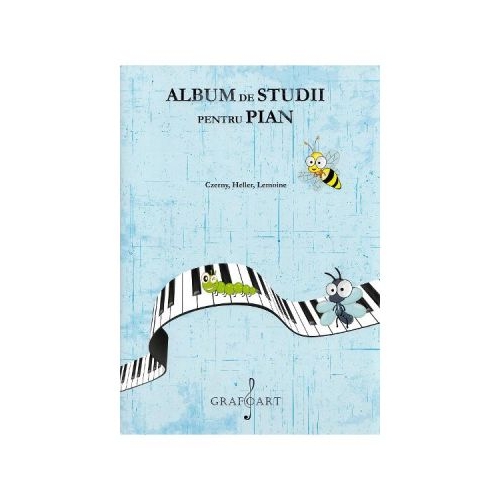 Album de studii pentru pian Vol. 2 - Carl Czerny, Stephen Heller, Antoine-Henry Lemoine