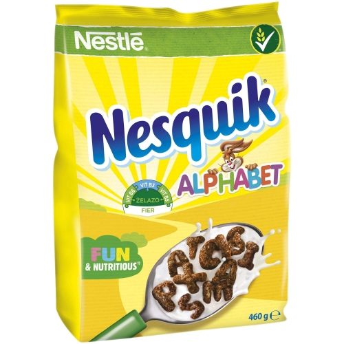 Nesquik Cereale Alphabet, 460 gpe grupdzc.ro✅. Descopera gama copleta de produse la oferte speciale✅!