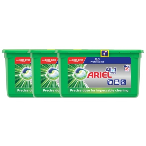 Pachet Ariel Professional Detergent capsule 3in1 Pods Regular, 105 spalaripe grupdzc.ro✅. Descopera gama copleta de produse la oferte speciale✅!