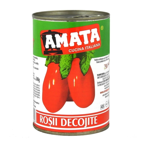 Amata Rosii decojite, 400g	