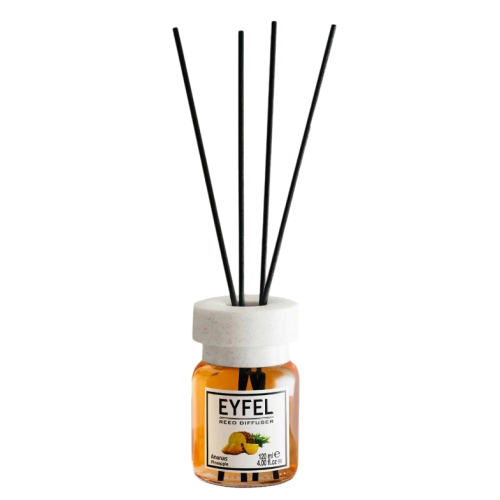Odorizant camera cu betisoare aroma de ANANAS 120 ml, Eyfel Odorizant camera Eyfel grupdzc