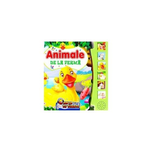 Animale de la ferma. Carte cu sunete