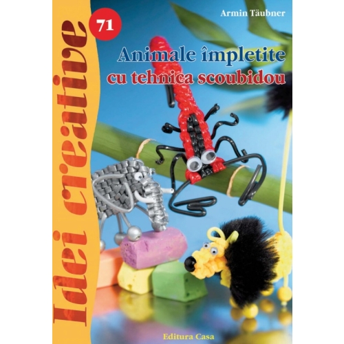 Animale impletite cu tehnica scoubidou