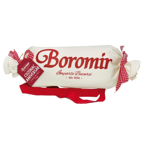 Cozonac Aniversar cu crema de nuci, 550 g, Boromir