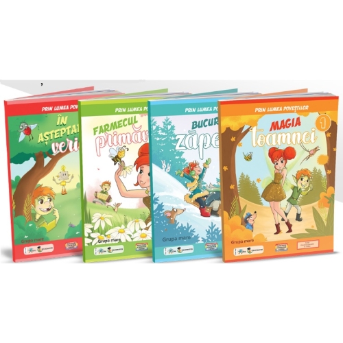 Setul educativ pentru grupa mare - Prin lumea povestilor Domeniul Limba si Comunicare EDU