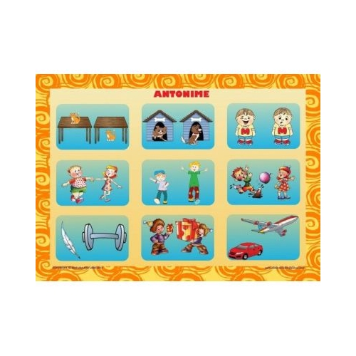 Antonime - Set 3 planse, editura Ars Libri