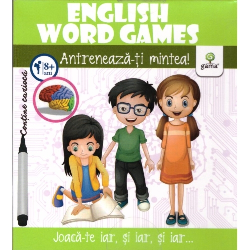IQ fun. English Words Games. Antreneaza-ti mintea! Limbi straine Clasele 1-4 Gama grupdzc