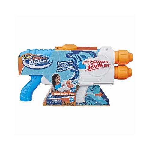 Blaster super soaker cu apa Barracuda, Nerf