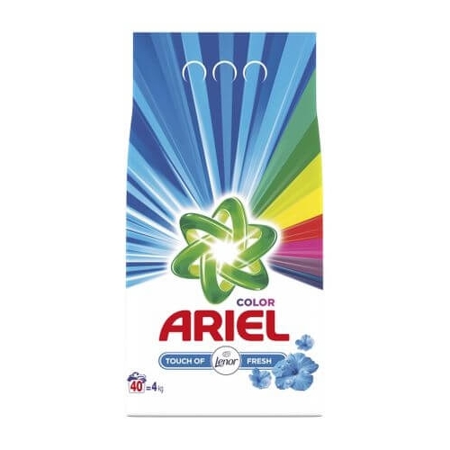 Ariel Detergent pudra pentru haine/rufe Touch of Lenor Fresh, 40 spalari, 4kg