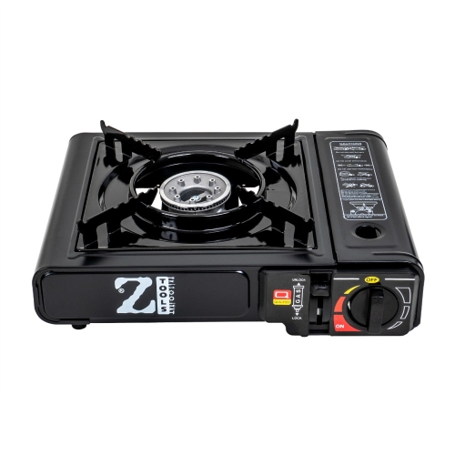Aragaz camping, dubla alimentare butelie spray sau gaz, Z-tools