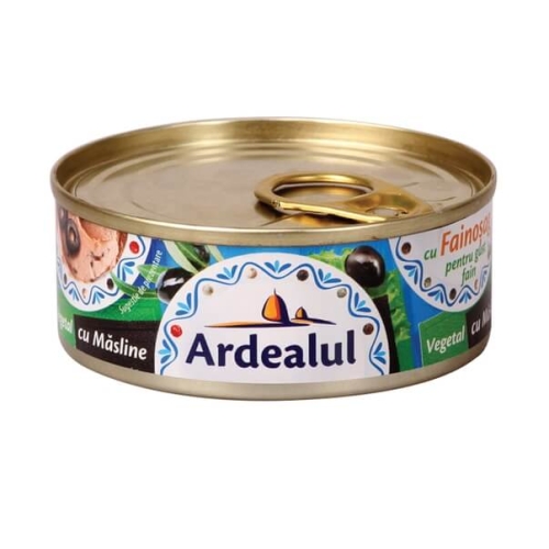 Ardealul Pateu Vegetal cu Masline, 100 gpe grupdzc.ro✅. Descopera gama copleta de produse la oferte speciale✅!