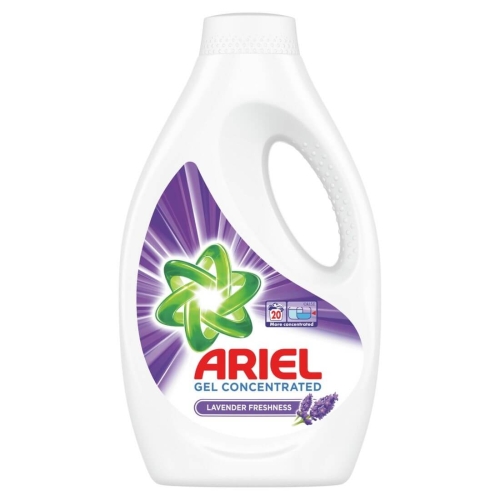 Ariel Detergent lichid pentru haine/rufe, Lavender Freshness 20 spalari, 1,1L