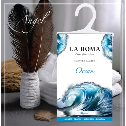 Odorizant de dulap, saculet parfumat Ocean, 26 g, La Roma