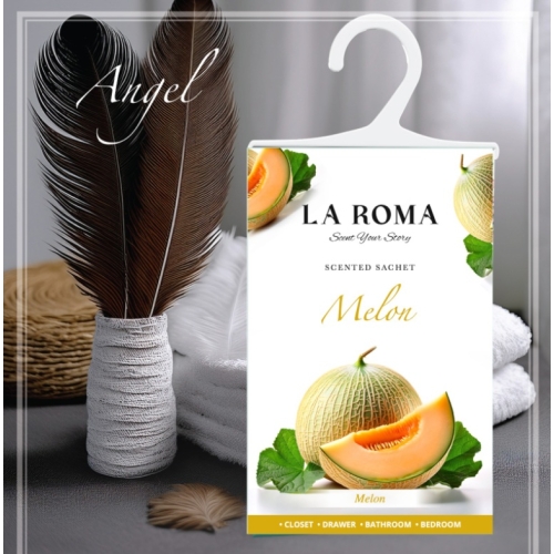 Odorizant de dulap, saculet parfumat Pepene Galben, 26 g, La Roma